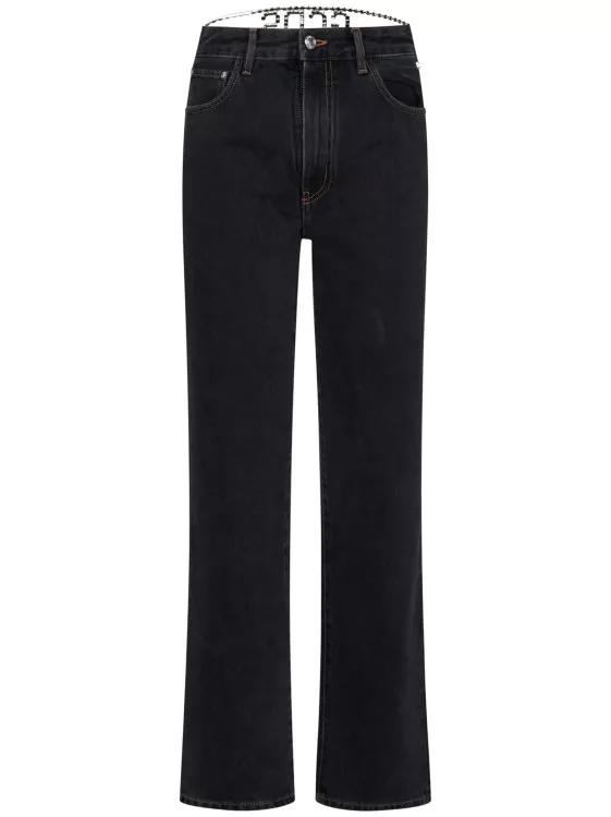 Gcds Black Cotton Jeans Black Jeans