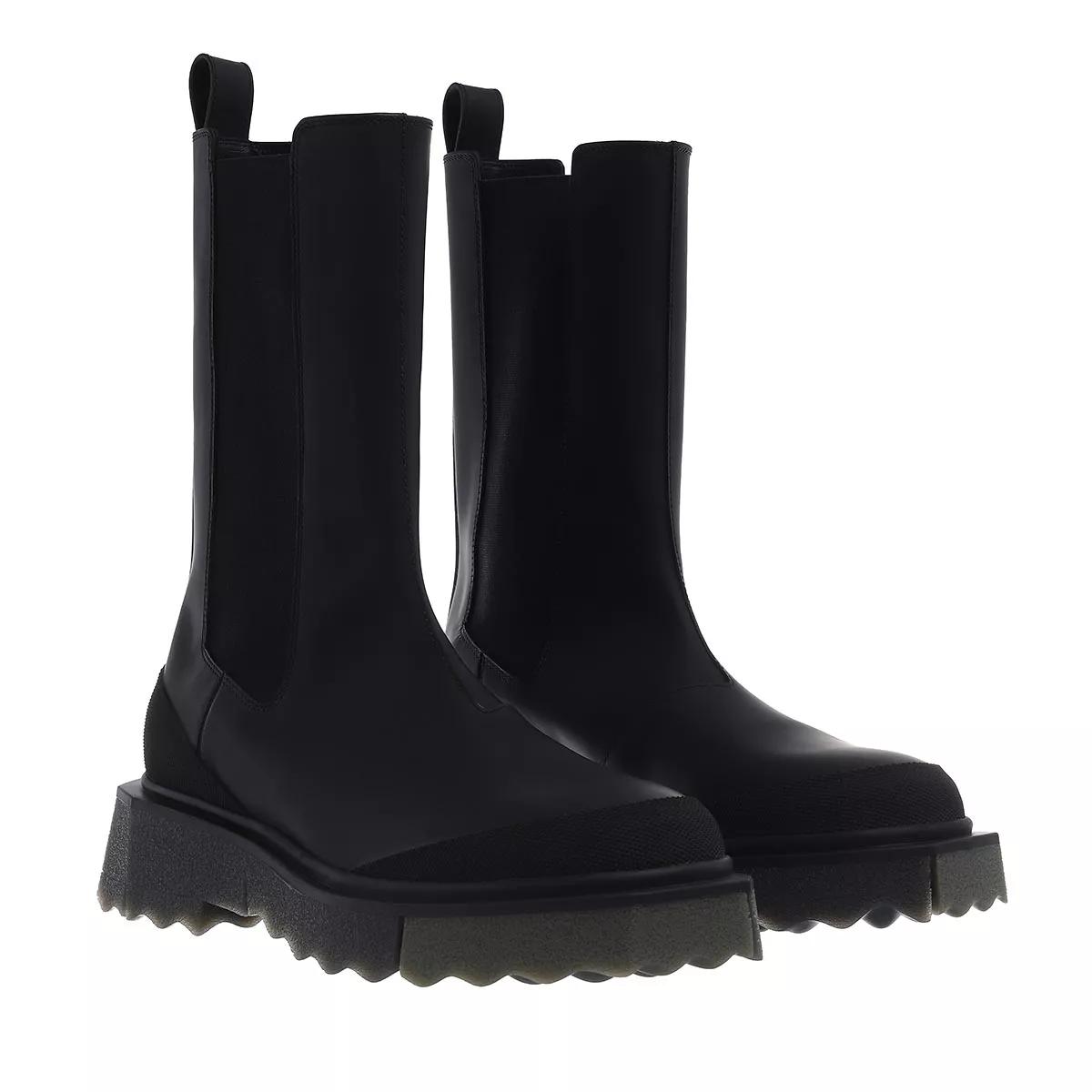 Off-White Calf Sponge Chelsea Boot Black Military | Chelsea Boot