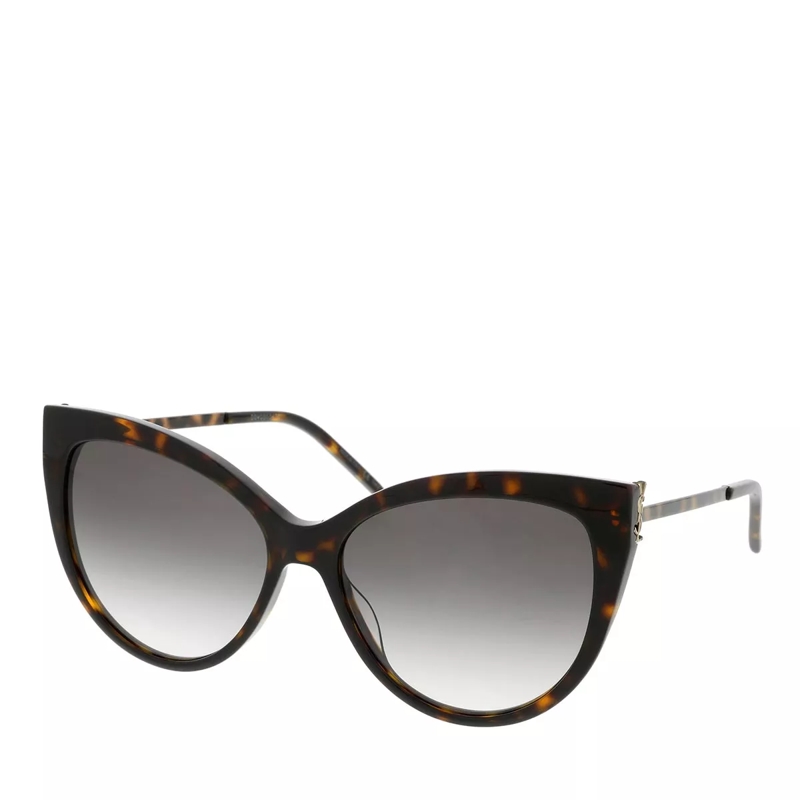 Saint Laurent Zonnebril SL M48S_A 56 Havana/Gold/Grey