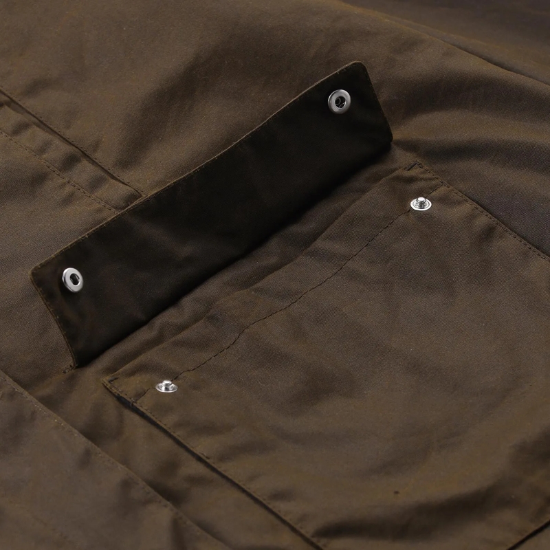 TOTEME Übergangsjacke Jacke aus Baumwolle braun(Image 5)