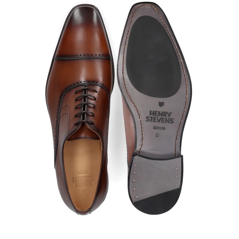 Henry Stevens Schnürschuhe Schnürer Liam CO mittel-braun(Image 4)