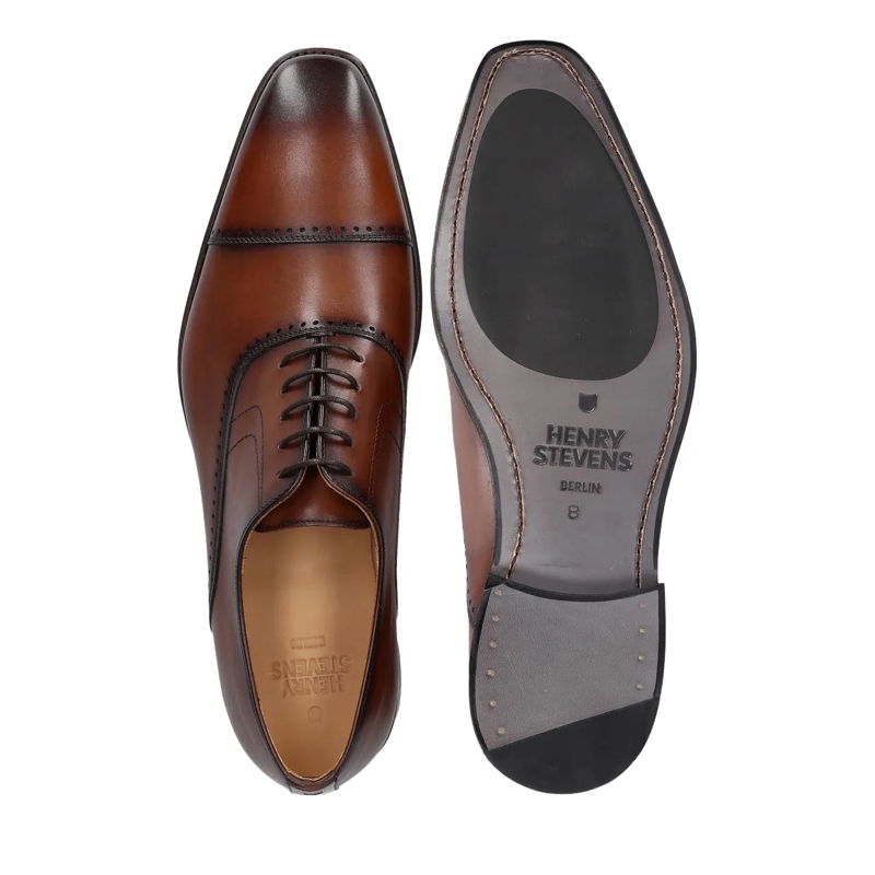 Henry Stevens Schnürschuhe Schnürer Liam CO mittel-braun(Image 4)