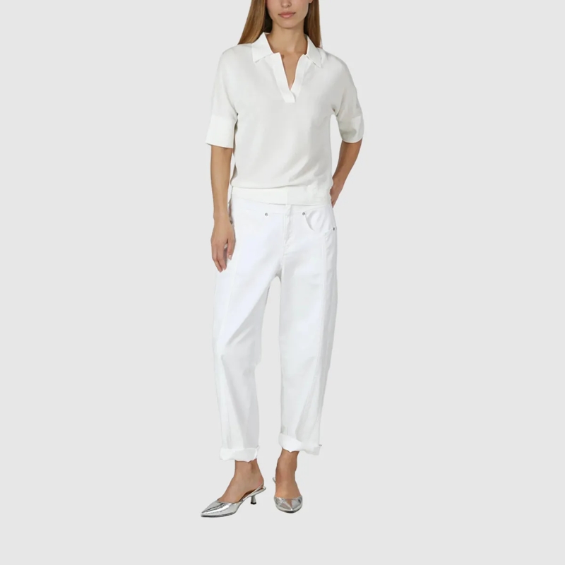 Marc Aurel  Polo-Pullover weiss(Image 2)