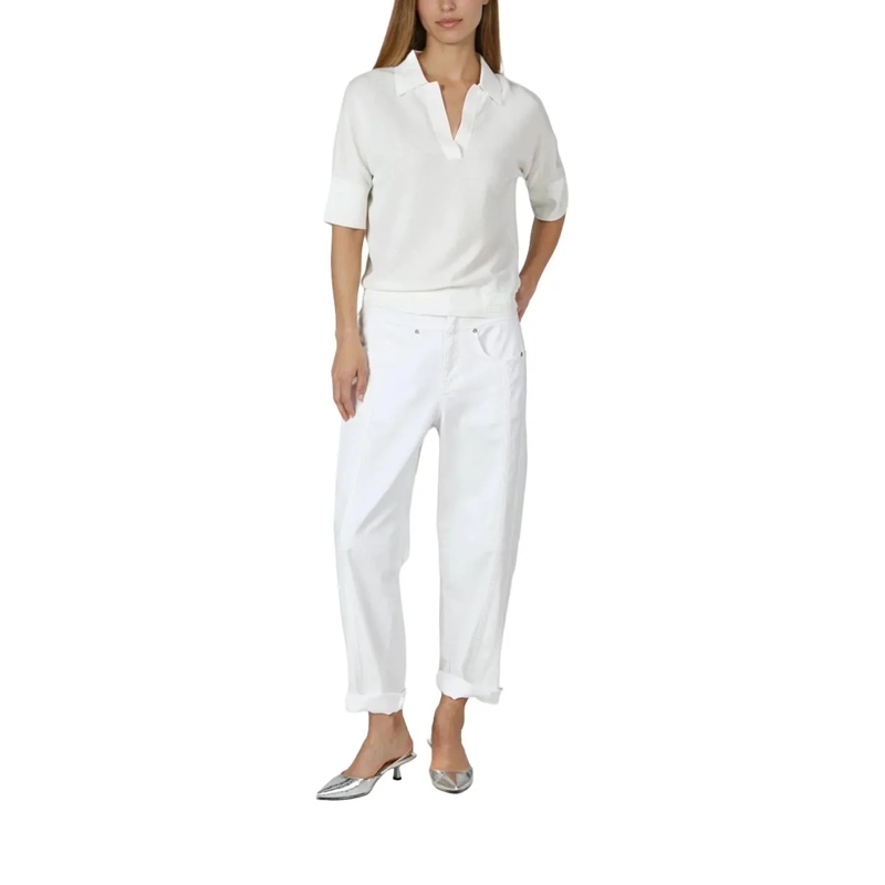 Marc Aurel Pullover Polo-Pullover weiss(Image 4)