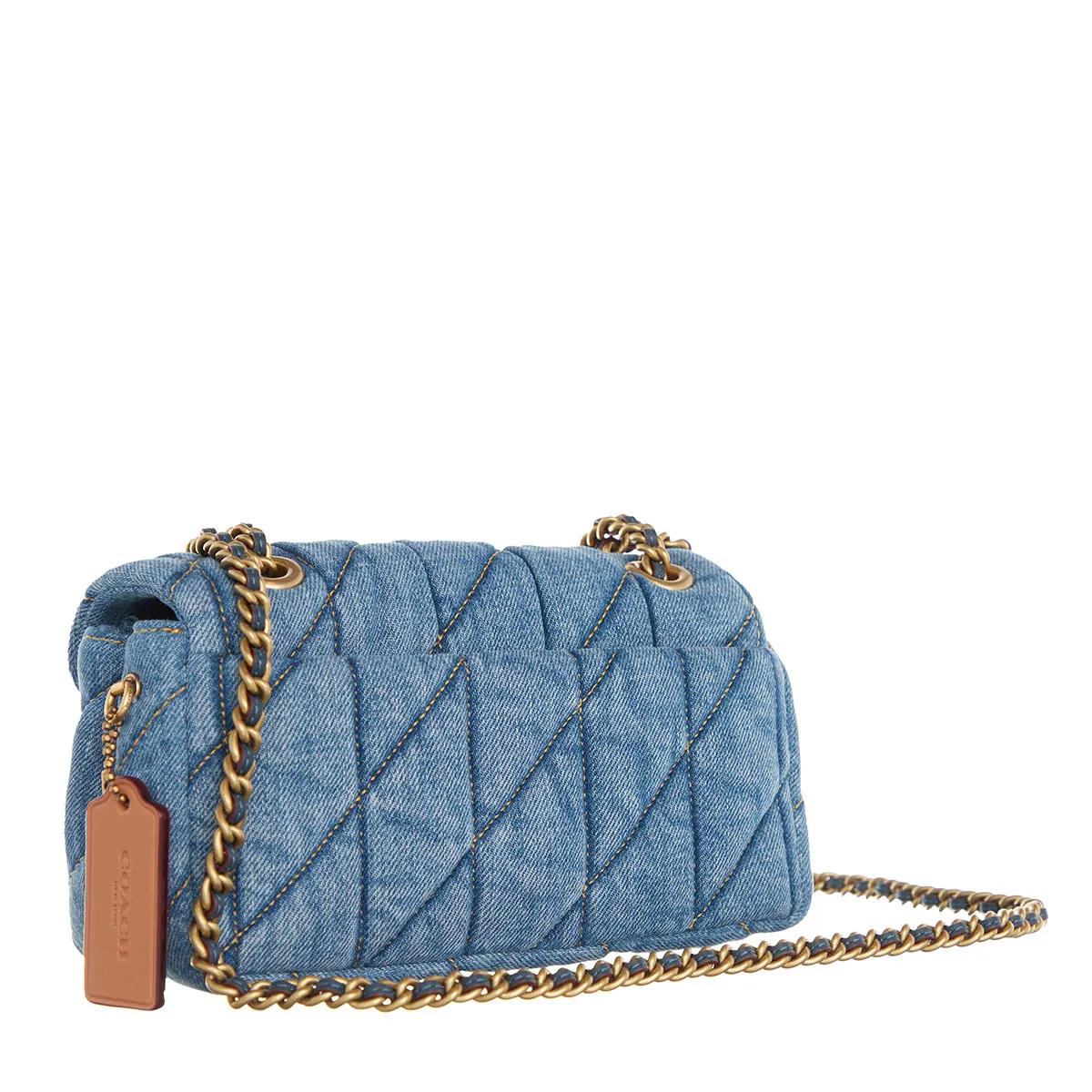 Coach Crossbody bags Qlt Dnm Tabby Sb 20;Brass Ind in blauw