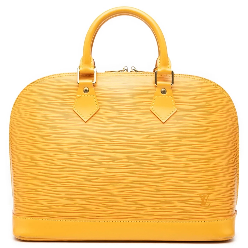 Louis Vuitton Tote Epi Alma PM gelb