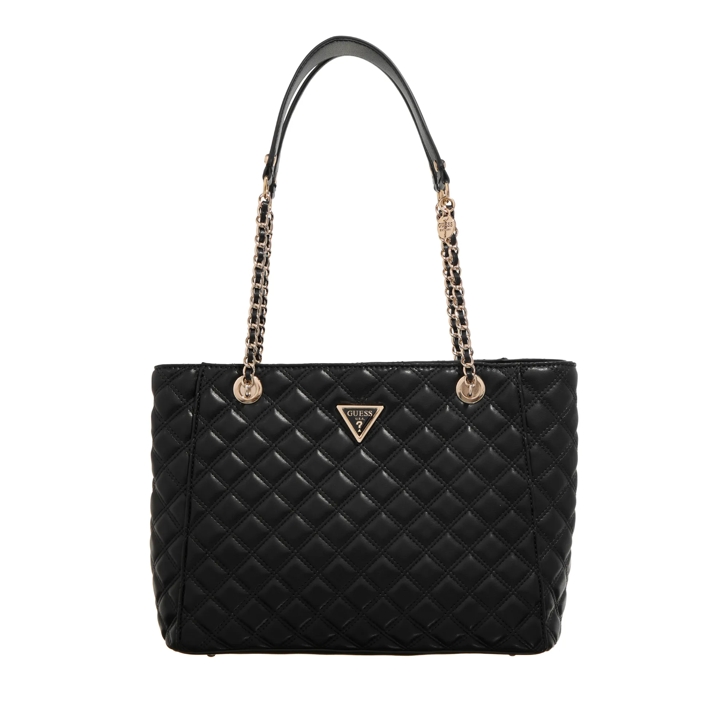 Guess Giully Large Tote Black Shopping Bag