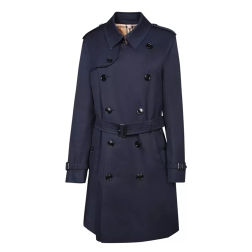 Burberry Double-Breasted Trench Blue 