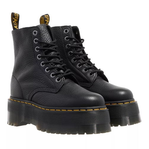 Dr. Martens 8 Eye Boot 1460 Pascal Max Black Lace up Boots