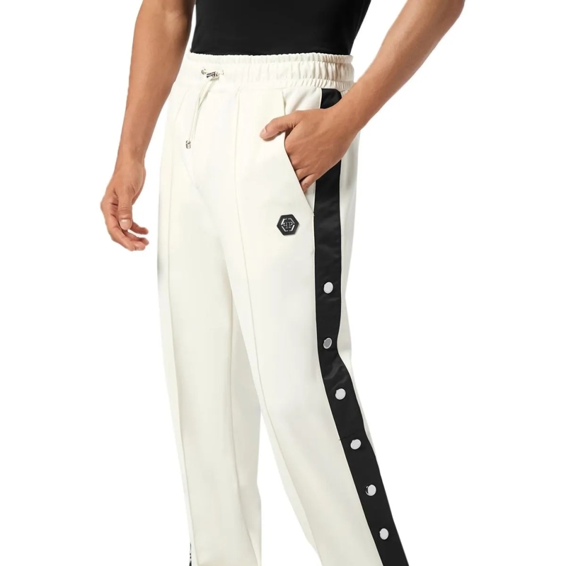 Philipp Plein Jogginghose Jogginghosen Signature weiss(Image 5)