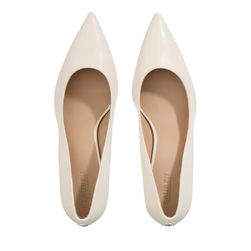 Lauren Ralph Lauren Pumps Lanette Pumps Closed Toe Soft White(Image 6)