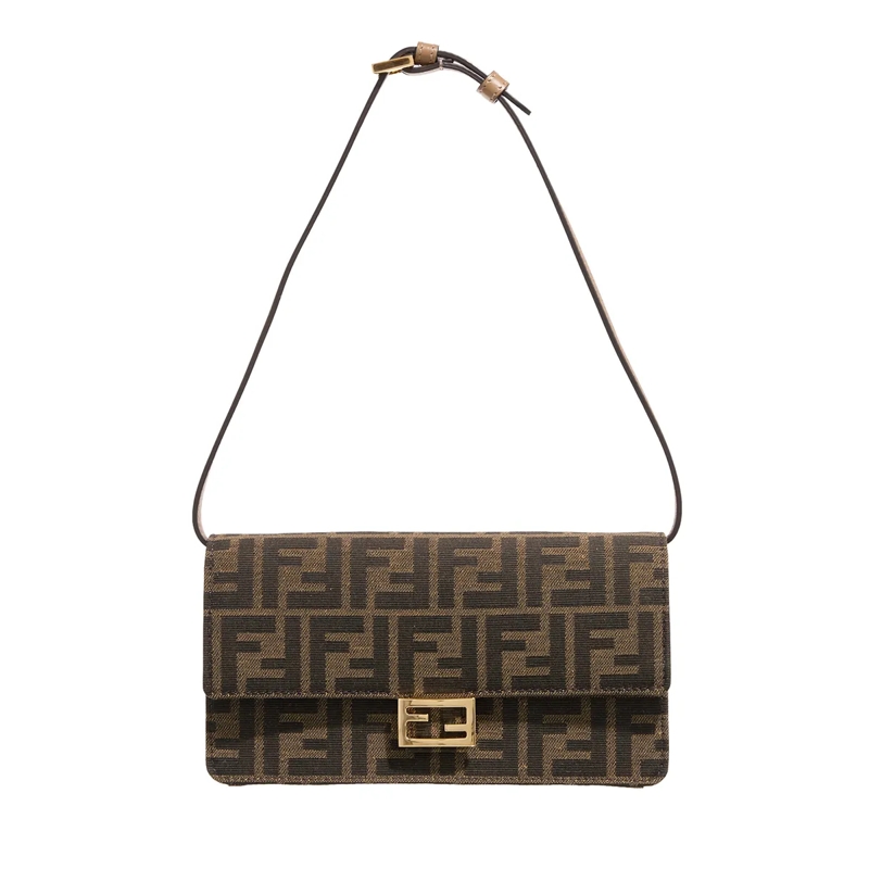 Fendi Wallet On A Chain Wallet on Chain Baguette Tabacco