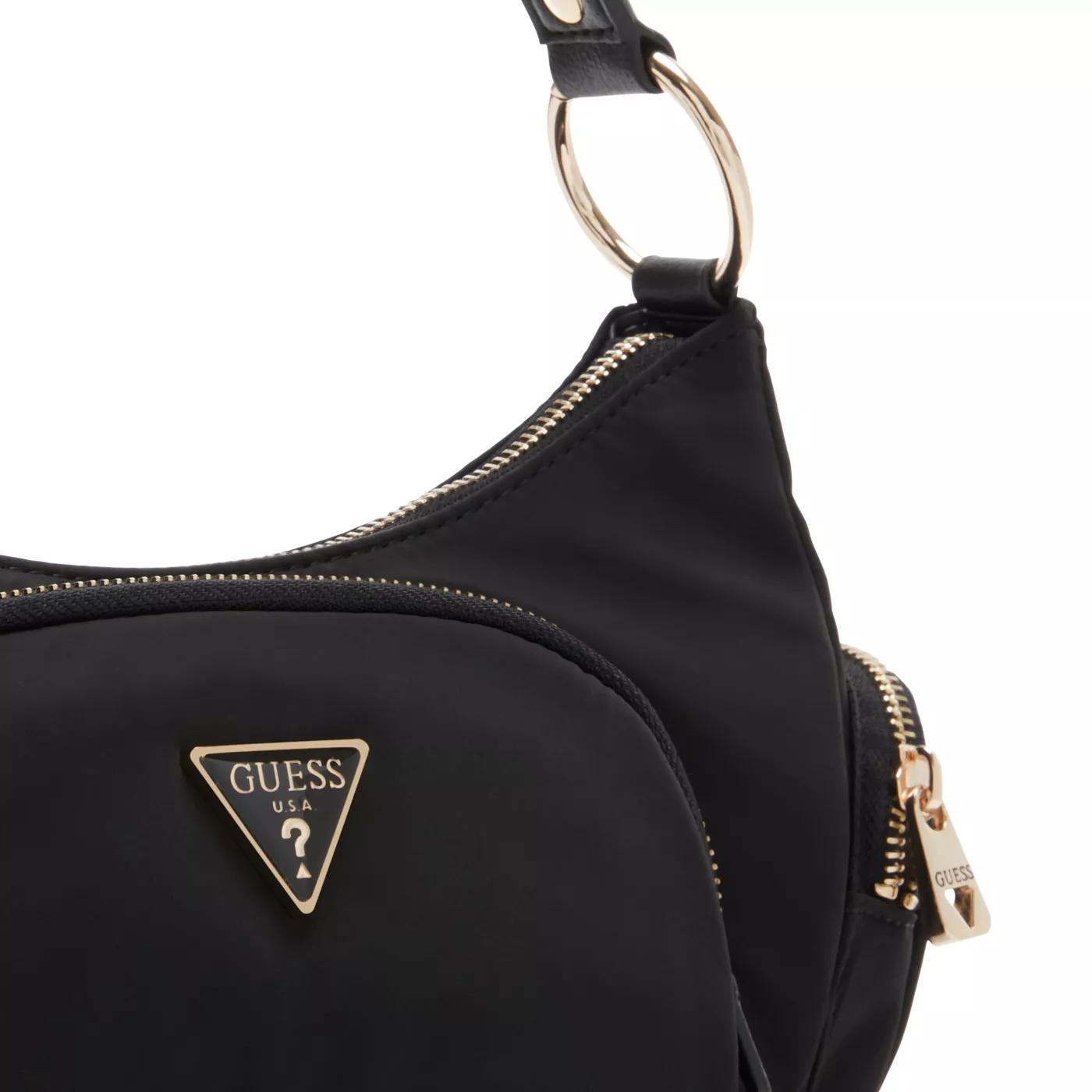 Guess Hobo bags Eco Gemma Schultertasche in zwart