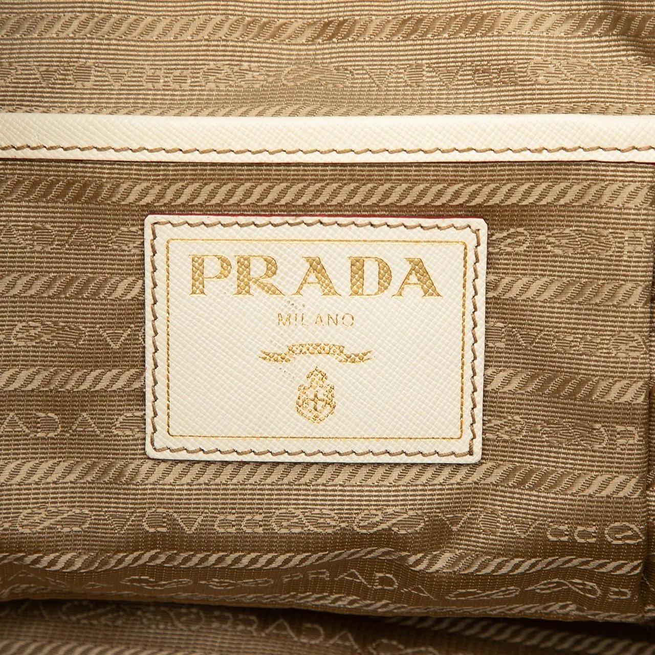 Thumbnail - Prada Shopper - Canvas Canapa Tote - Gr. unisize - in Braun - für Damen