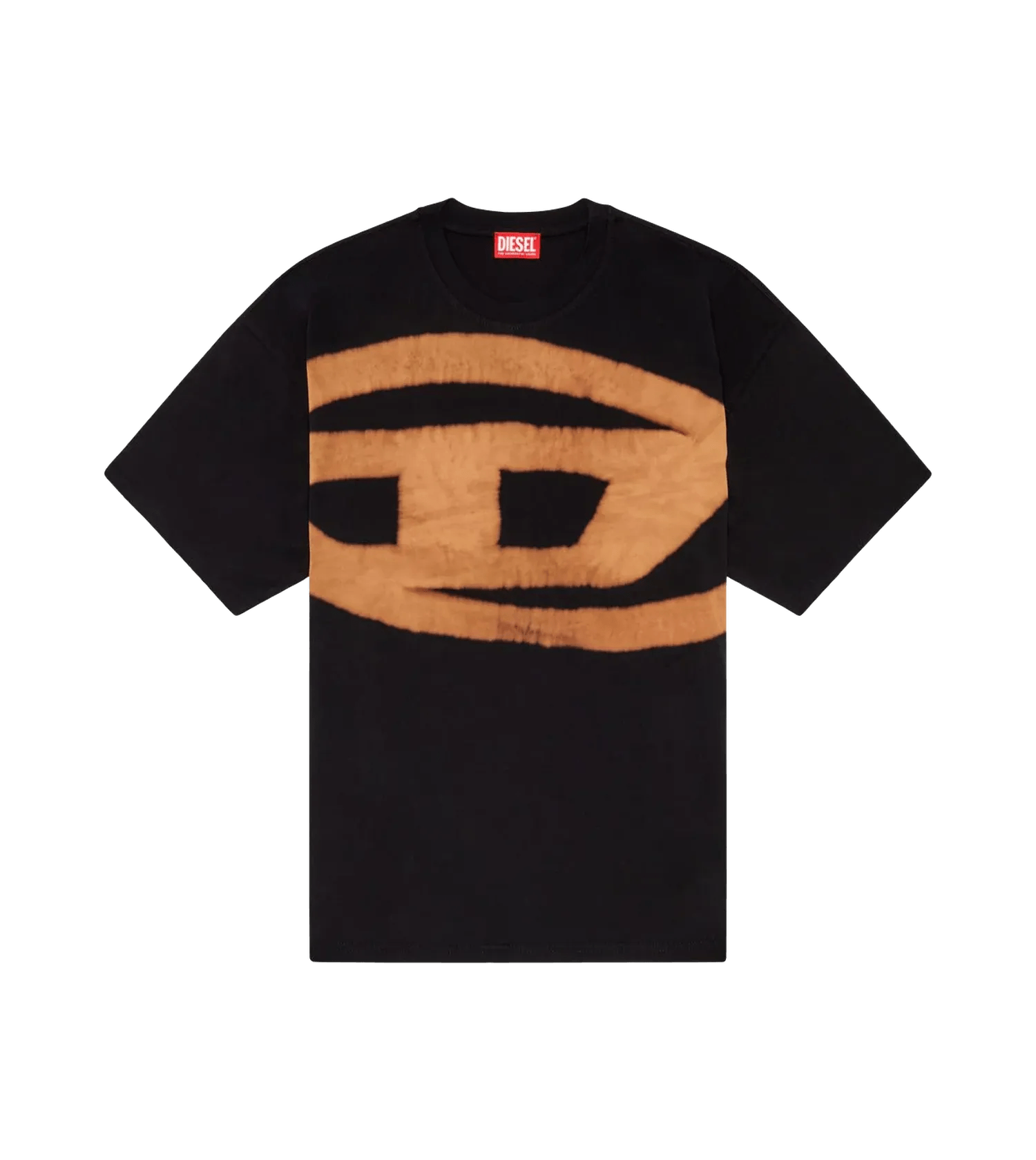 Diesel - T-Boxt-Bleach T-Shirt mit Logo-Print - Größe S - black