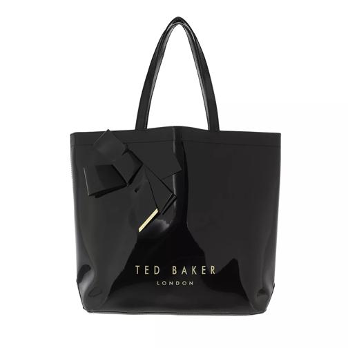 Ted Baker Nicon Knot Bow Large Icon Black Boodschappentas