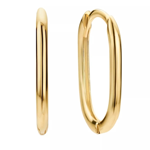 Jackie Gold Creole Jackie Grand Place Oval Hoops M Gold