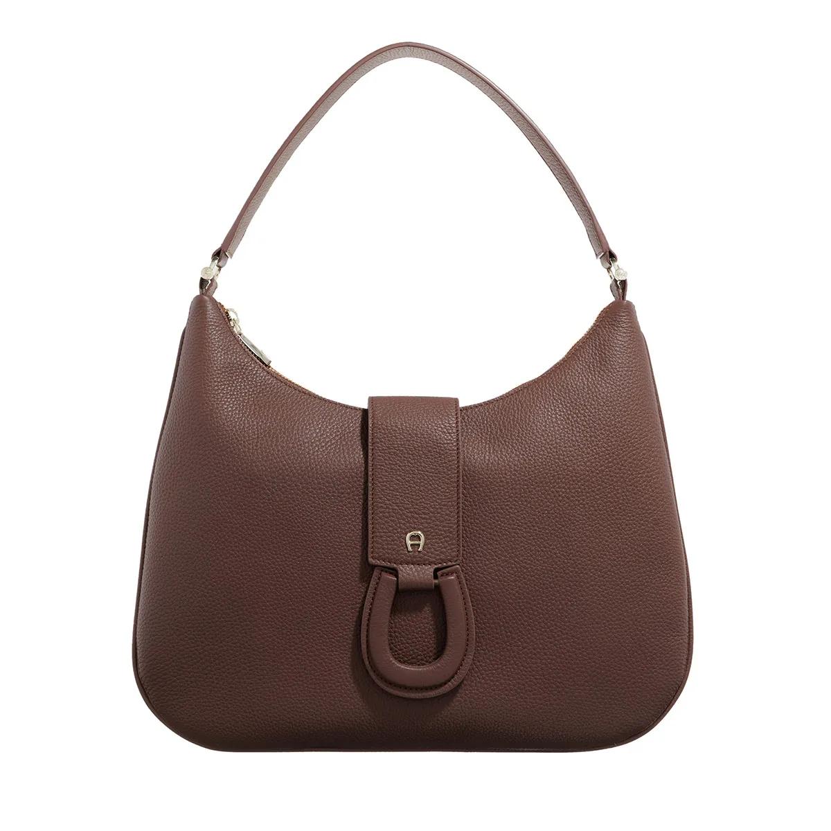 Aigner Hobo Bag - Selena - Gr. unisize - in Braun - für Damen