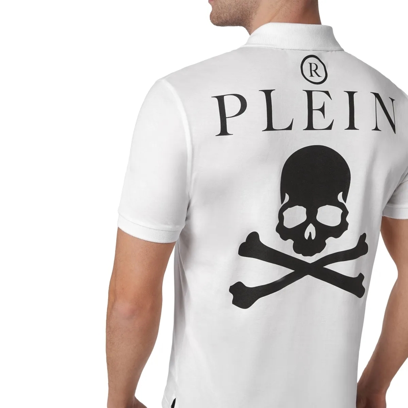 Philipp Plein Top Poloshirt weiss(Image 3)