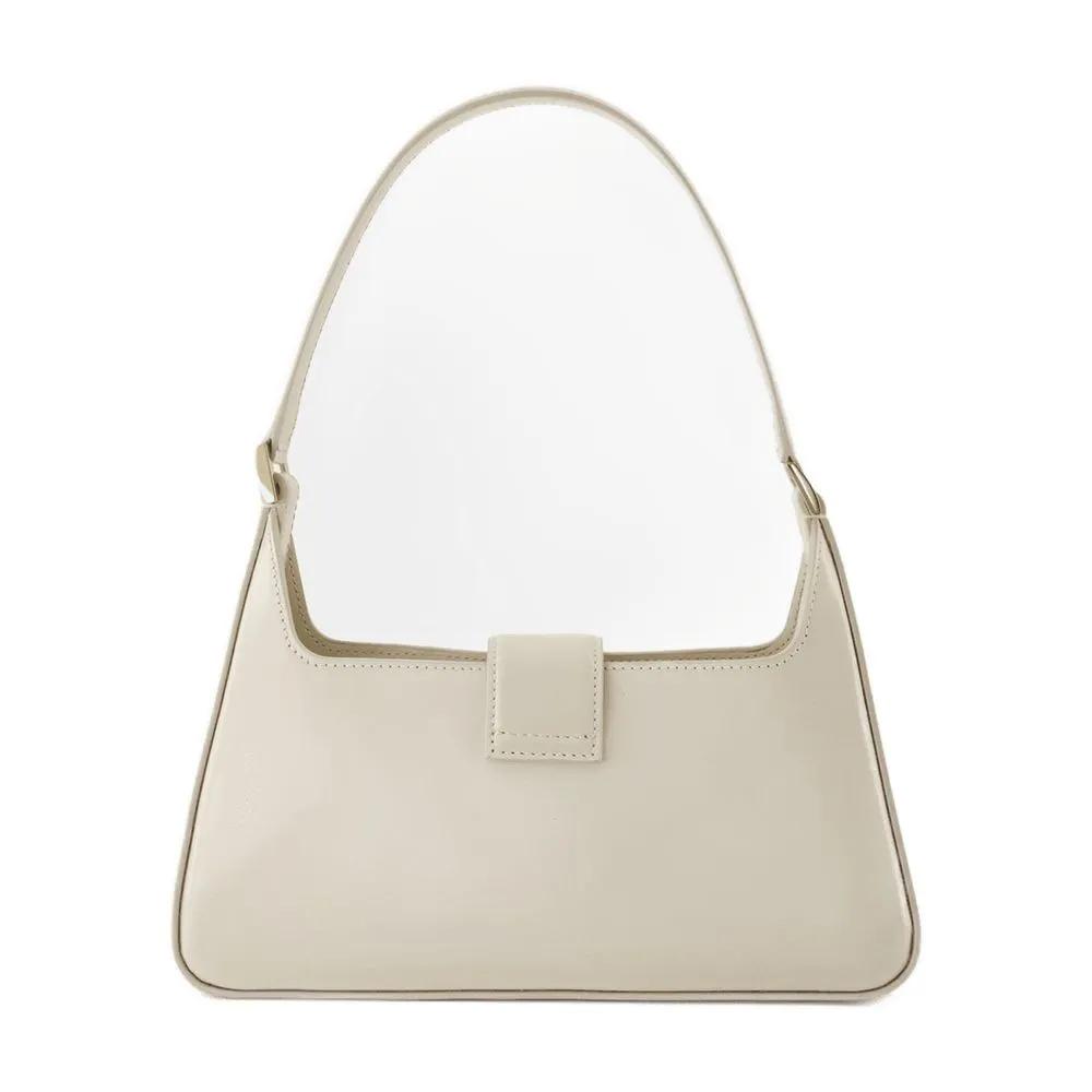 Anine Bing Hobo bags Lou Shoulder Bag Leather White in geel