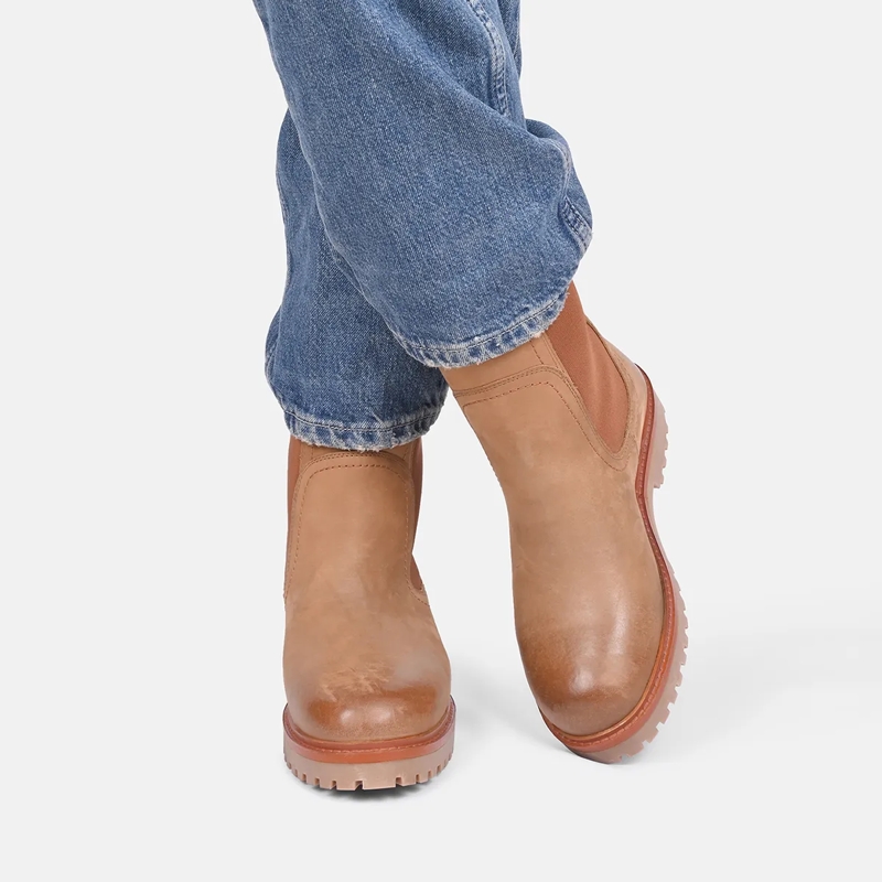 Crickit Chelsea Boots Stiefelette SALTO cognac(Image 2)