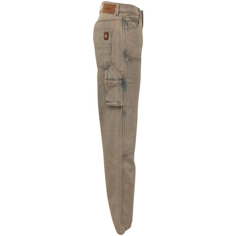 Amiri Jeans Boyfriend Pantaloni Carpenter taupe(Image 3)
