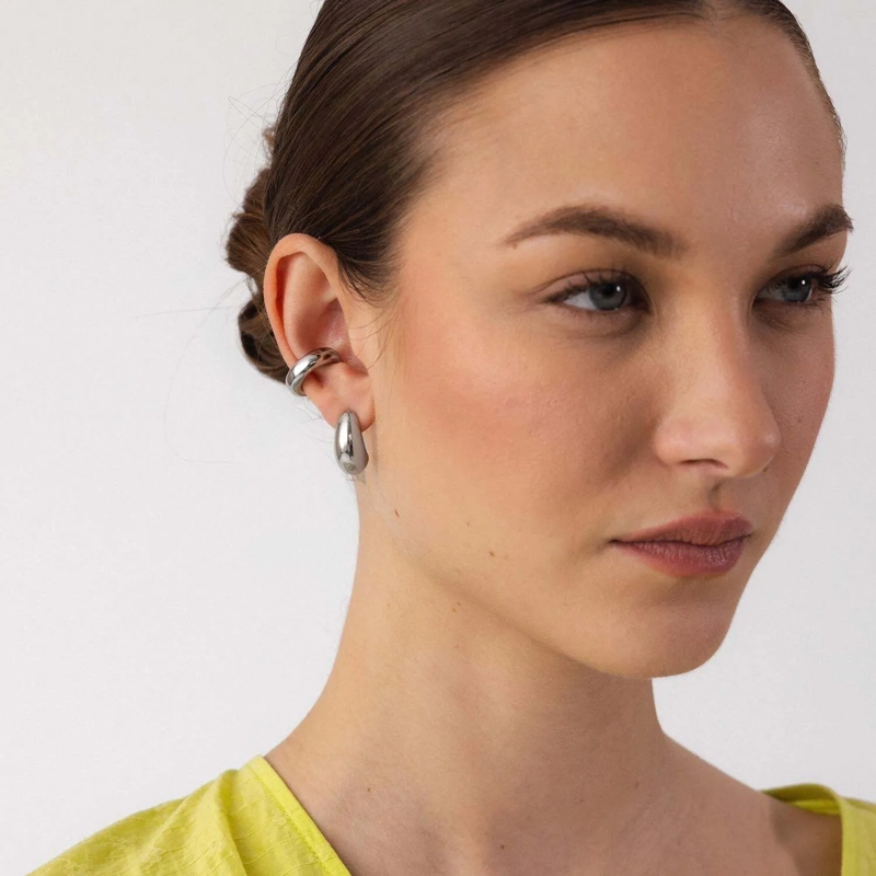 Purelei Ohrstecker Earcuff Sleek Earcuff silber(Image 2)