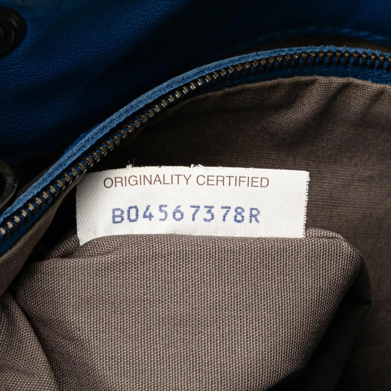 Thumbnail - Bottega Veneta Hobo Bags - Leather Intrecciato Crossbody - Gr. unisize - in Blau - für Damen