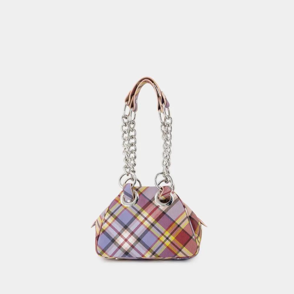 Vivienne Westwood Hobo bags Archive Chain Shoulder Bag Leather Multicolor in meerkleurig