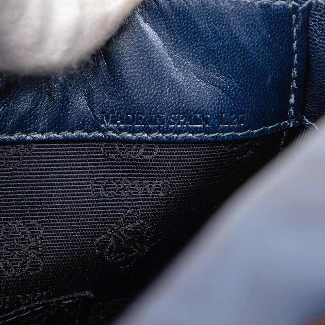 Thumbnail - Loewe Hobo Bags - Leather Flap Shoulder Bag - Gr. unisize - in Blau - für Damen