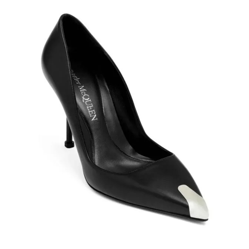 Alexander McQueen Black Punk Shoes Black Pump