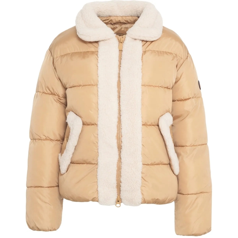 Save the Duck Veste de transition Quilted puffer 'Honey' beige