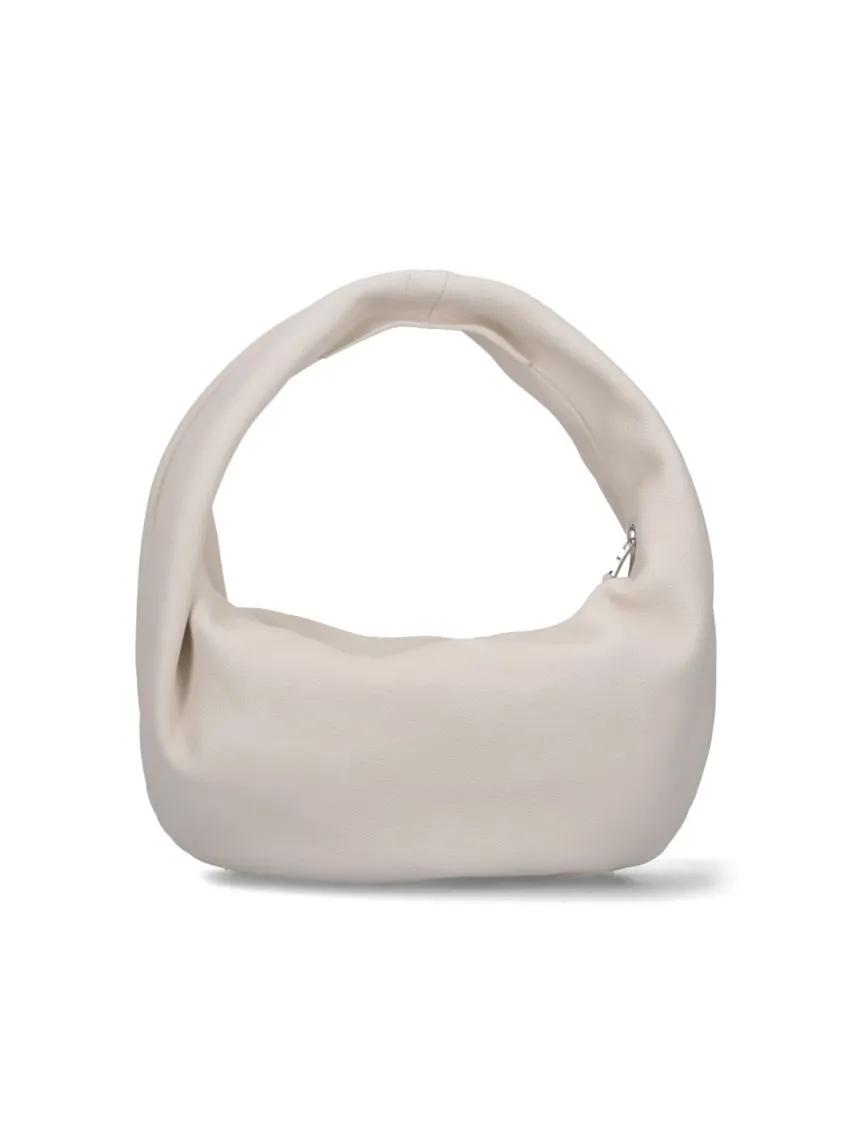 Khaite Crossbody bags Olivia' Medium Hobo Bag – Off-White in wit