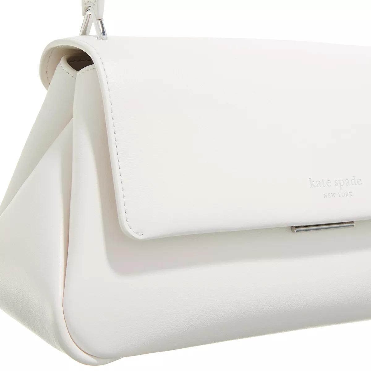 kate spade new york Pochettes Grace Smooth Leather Shoulder Bag in crème