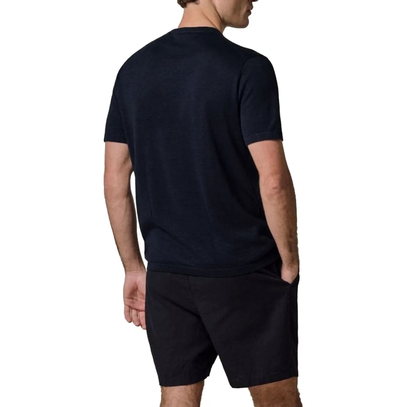PROFUOMO T-Shirt Profuomo T-shirt Crew Neck Ss T-shirts Donkerblauw blau(Image 4)