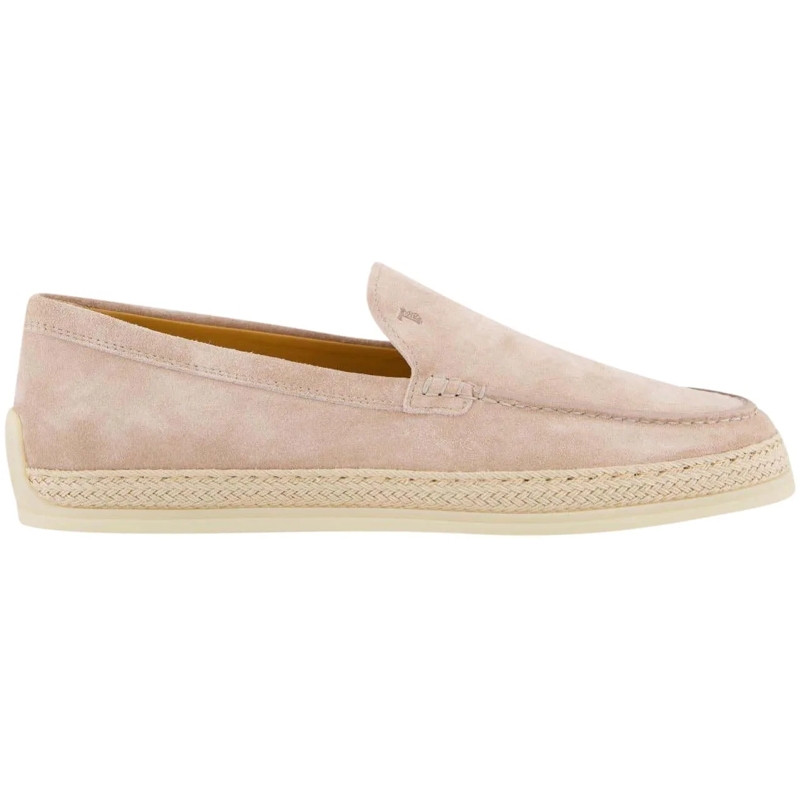 Tod's Ballerinas Dames Gomma Rafia Mocassin Roze rose
