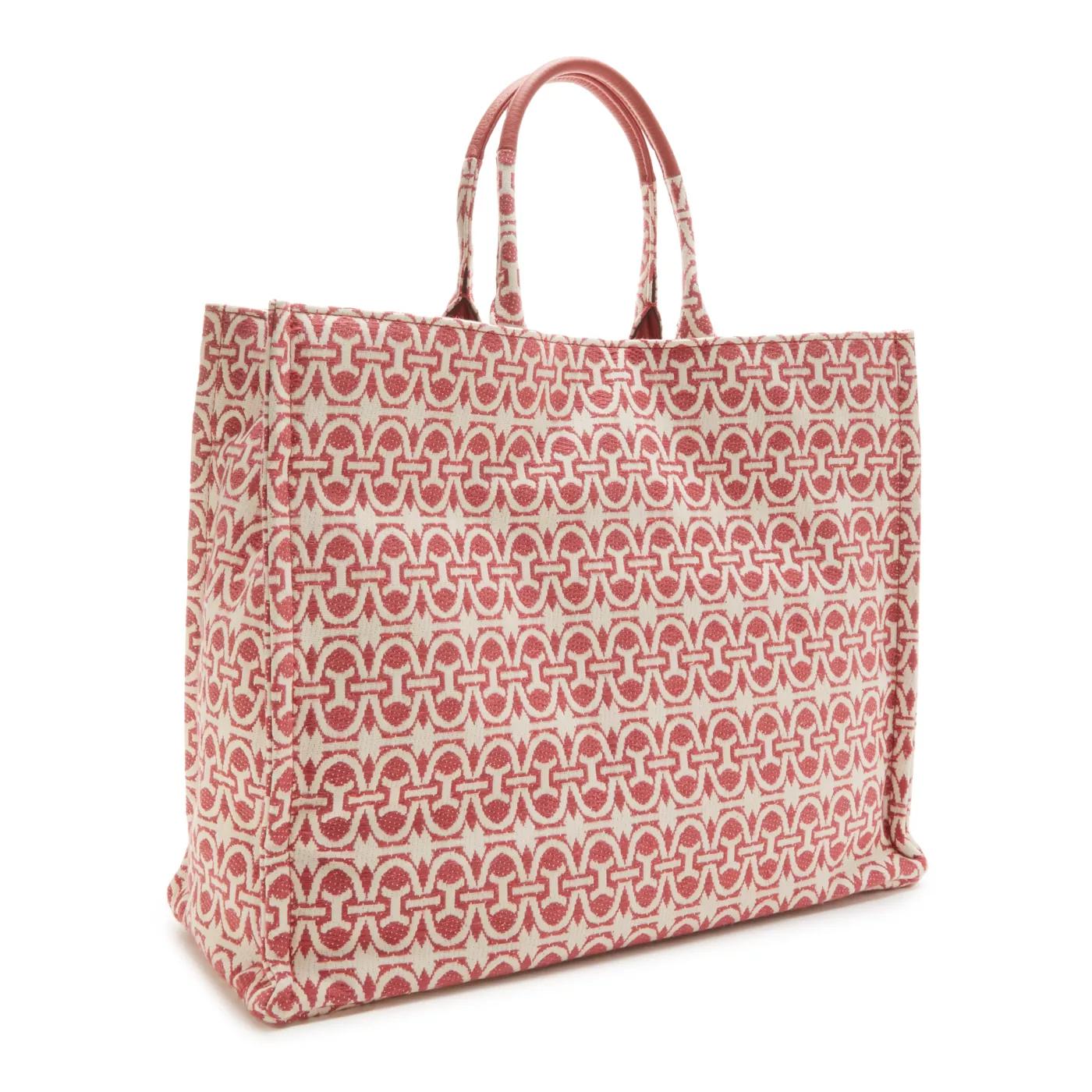 Coccinelle Shoppers Never Shopper in poeder roze