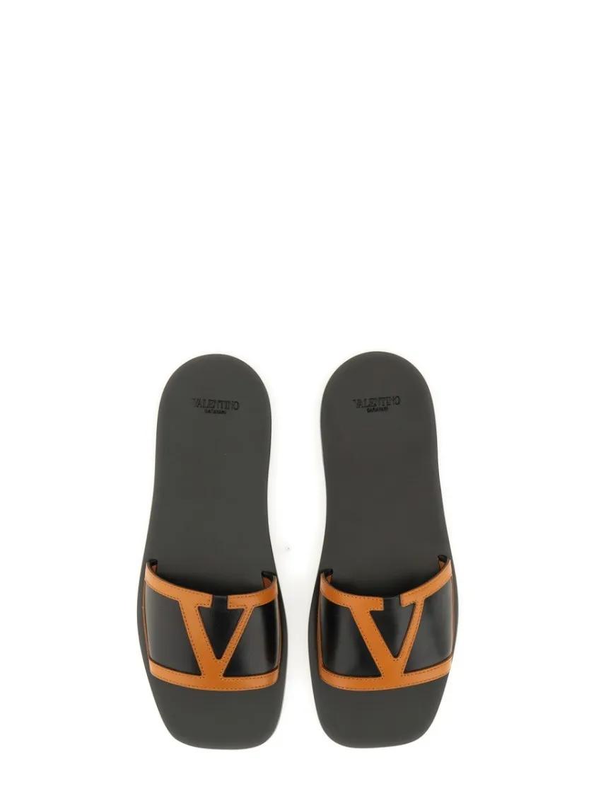 Thumbnail - Valentino Garavani Sandalen - "Viva Superstar" Slide Sandal - Gr. 37 (EU) - in Schwarz - für Damen