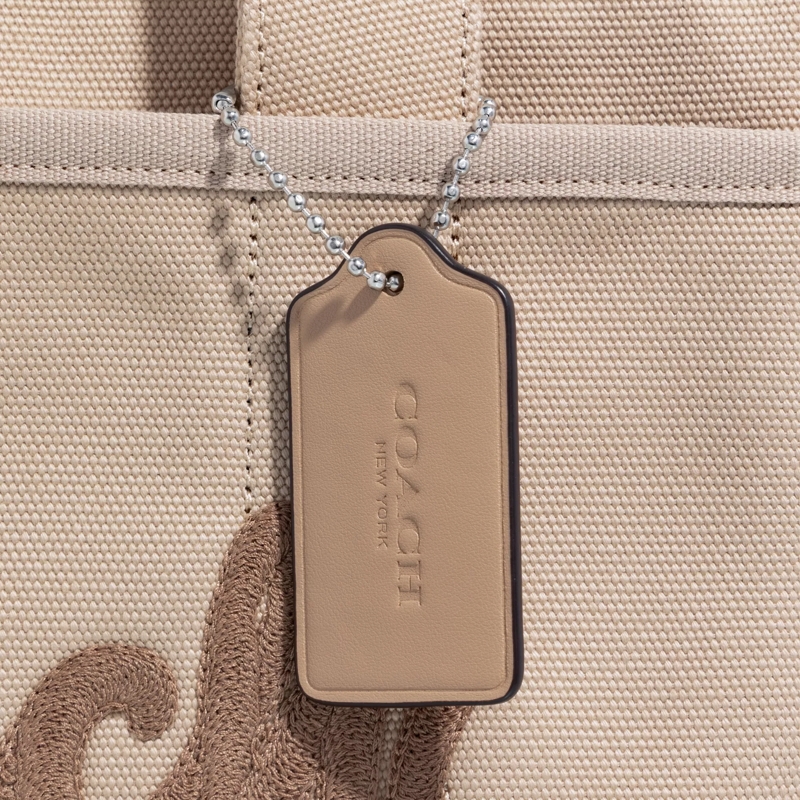 Coach Tote Cargo Tote Dark Natural(Image 8)