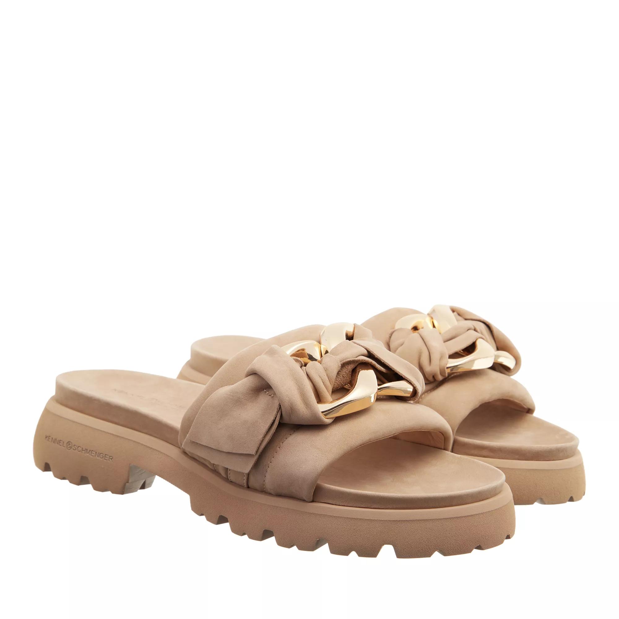 Kennel & Schmenger Slipper & Pantoletten - Skill M - Gr. 42 (EU) - in Beige - für Damen