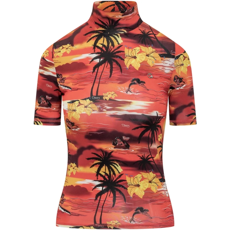 Coperni T-Shirt Top Tropical rot