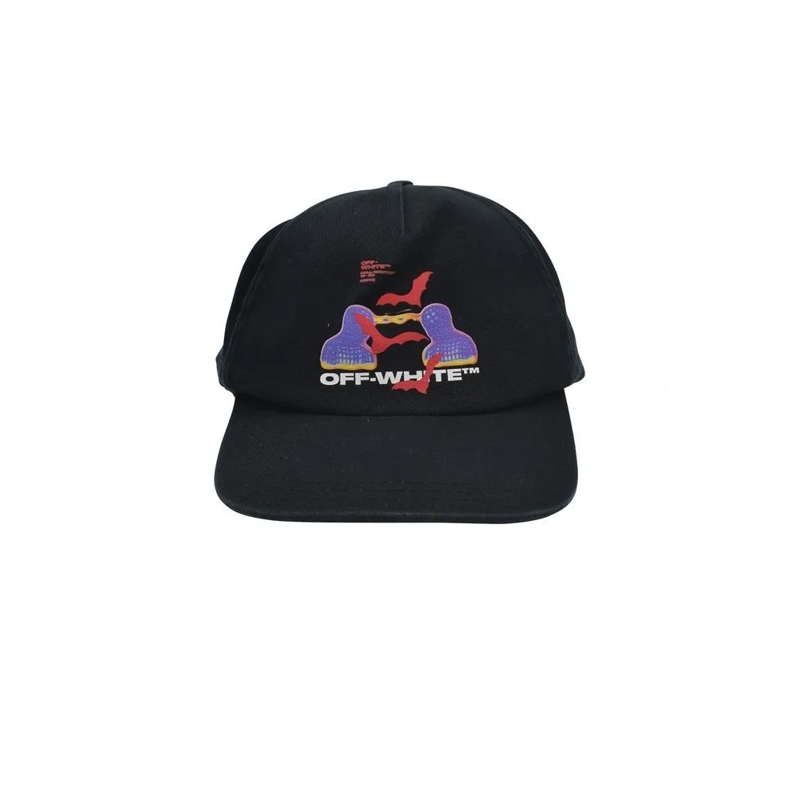 Off-White Hut Off-White Graphic Logo Cap Black