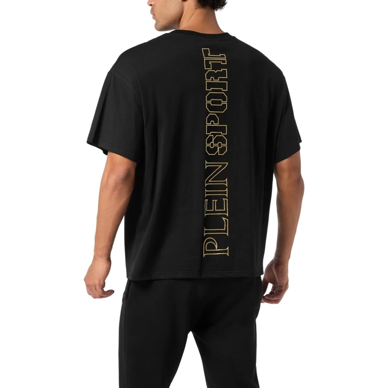 Plein Sport T-Shirt T-Shirt Rundhalsausschnitt Ss Scratch schwarz(Image 2)