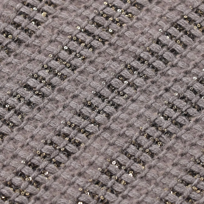Fabiana Filippi Pullover Pullover aus Wolle-Alpaka-Mix grau(Image 5)