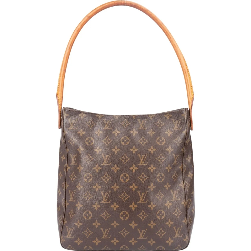 Louis Vuitton Schultertasche Louis Vuitton Canvas Monogram Looping GM Shoulder  mehrfarbig