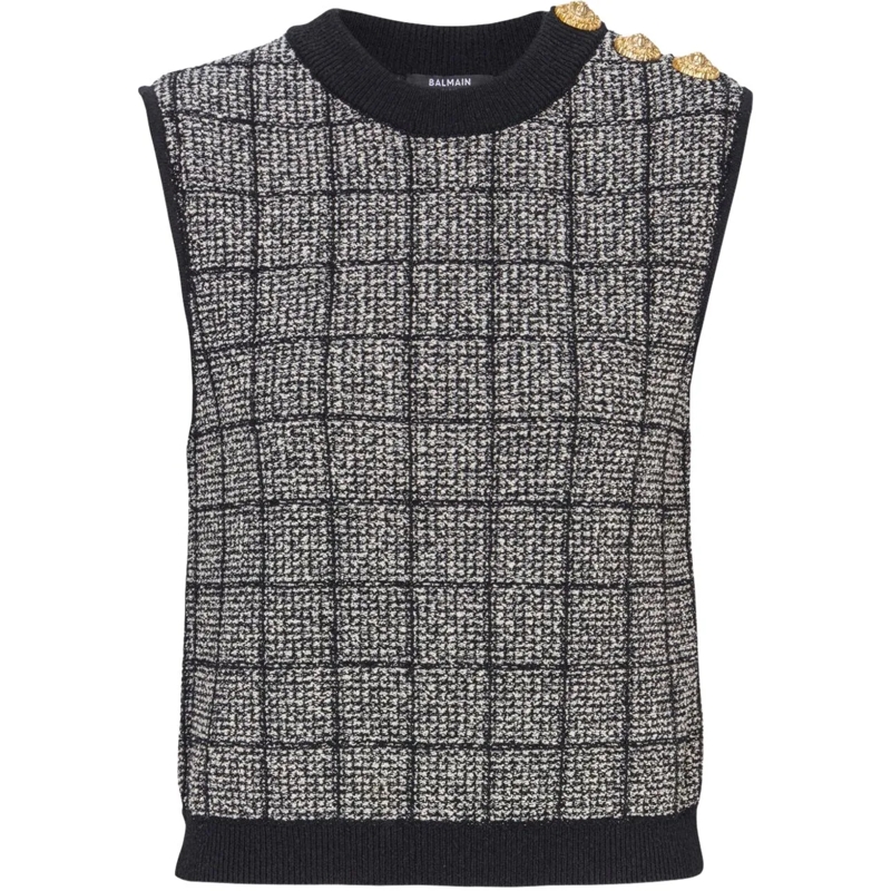 Balmain Top Top Black schwarz