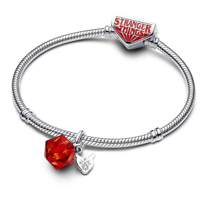 Stranger Things Hellfire Club Wurfel Charm Anhange Sterling silver Anhanger