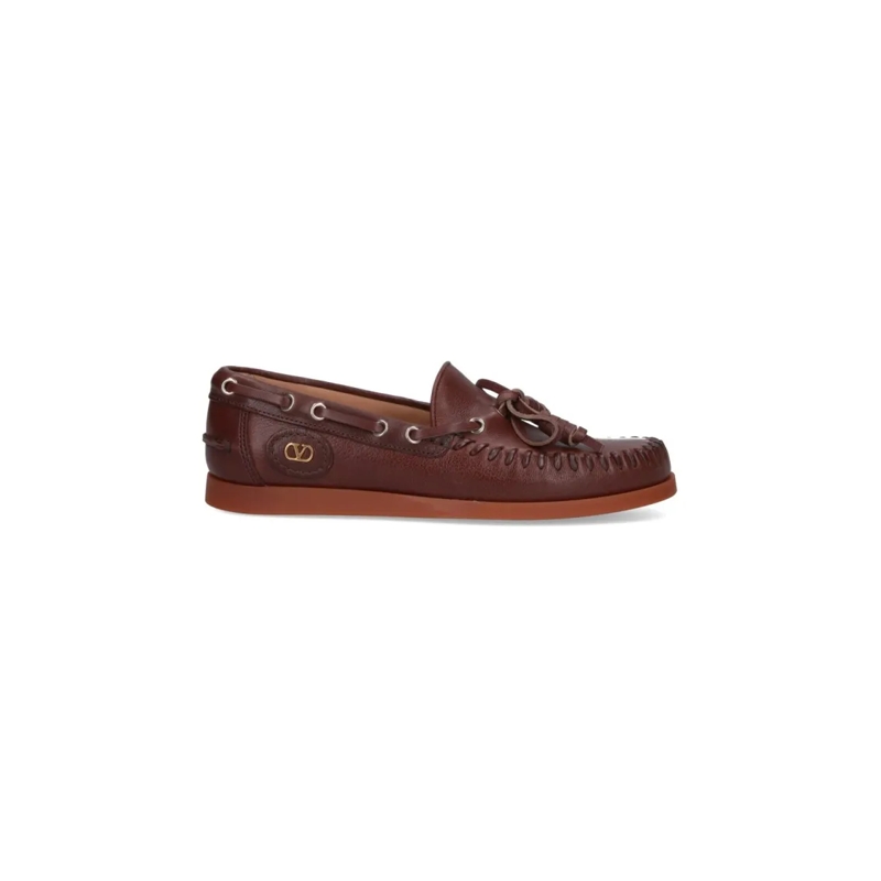 Valentino Garavani Balletschoenen "Palm Avenue" Loafers – Brown Brown