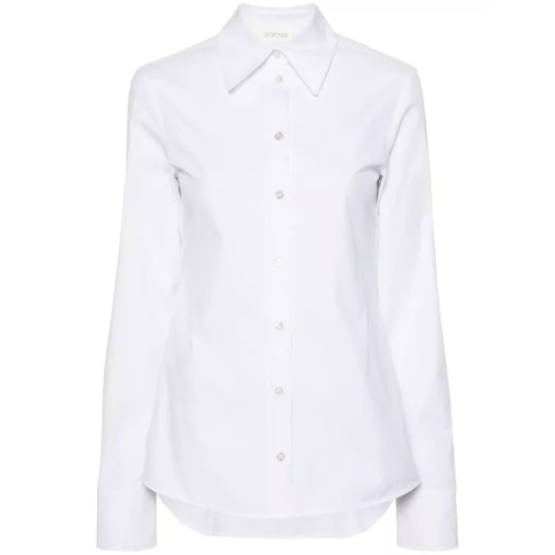 Sportmax Women's Cotton Shirt White 