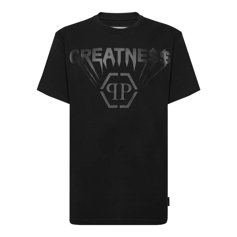 Philipp Plein T-Shirt T-Shirt Rundhalsausschnitt Ss schwarz